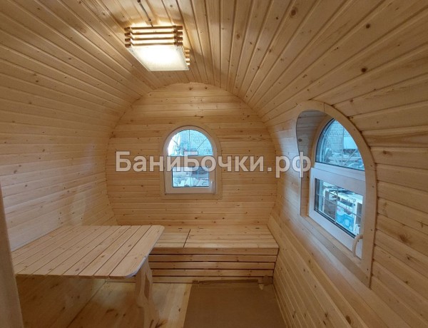 Перевозная баня «Сундук» 6м №220120 [на продажу] фото 11