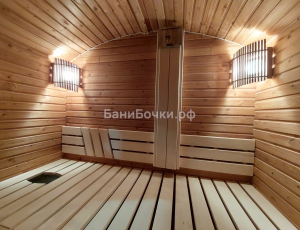 Каркасная баня «Округлая» с душем №220152 фото 18